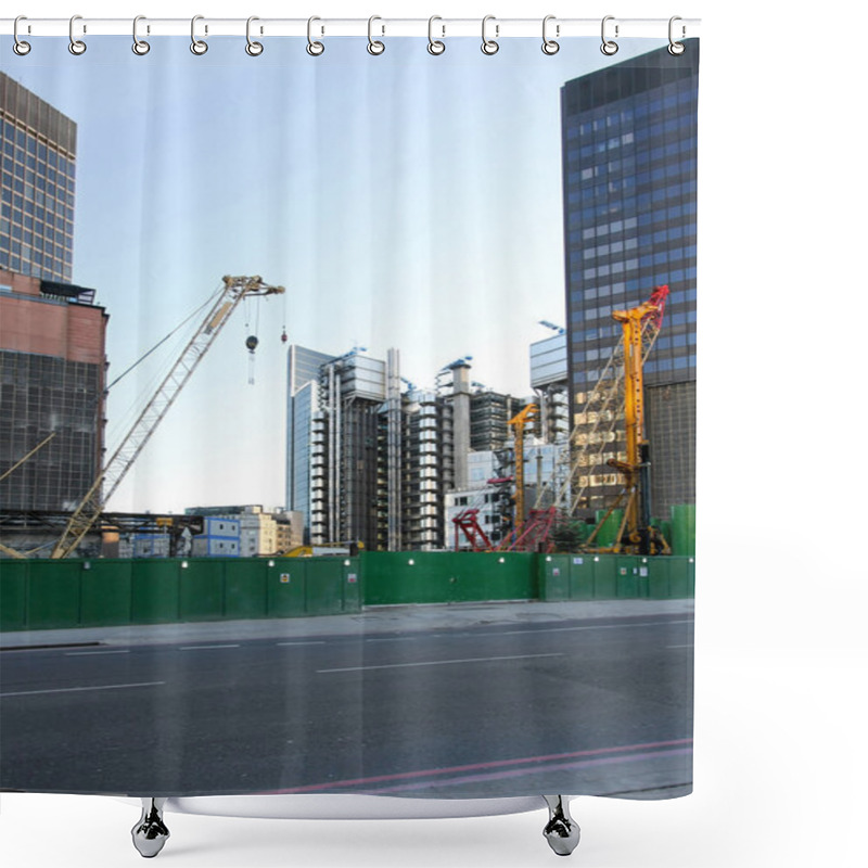 Personality  Construction Site 2 Shower Curtains