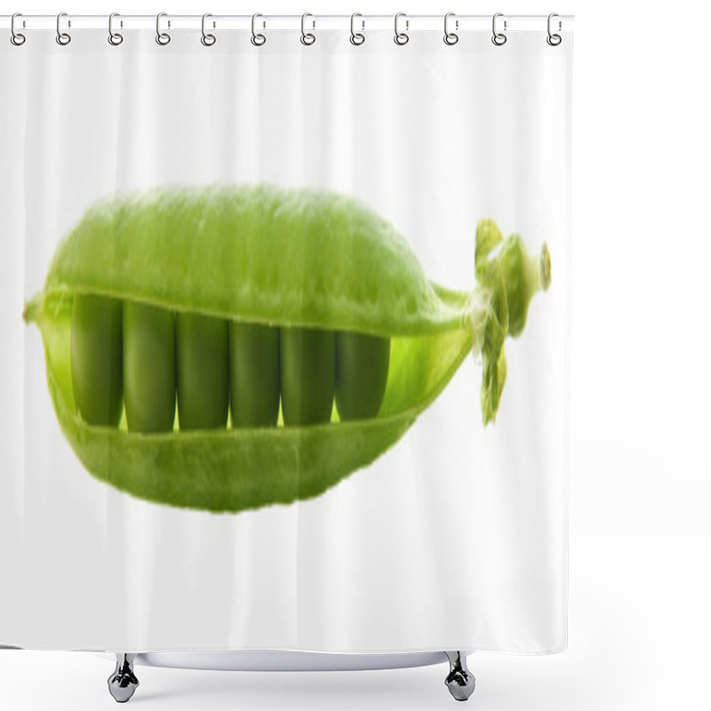 Personality  Peapod Shower Curtains