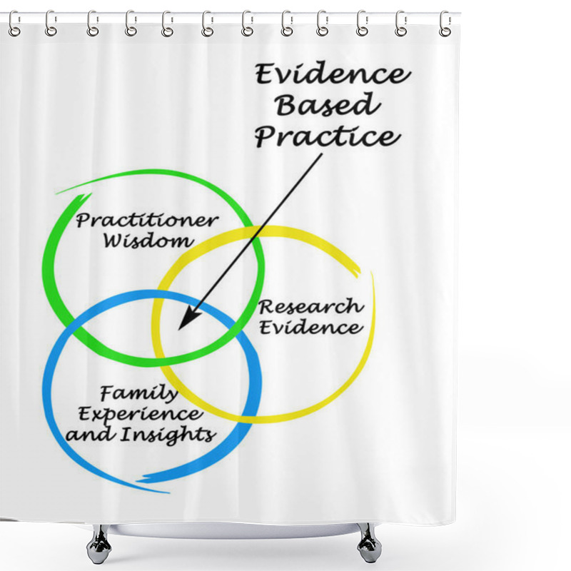 Personality  Components Of Evidence Based Practice	 Shower Curtains