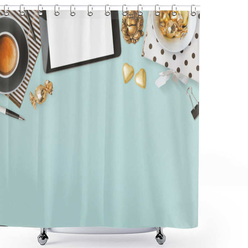 Personality  Feminine Glamour Objects Shower Curtains