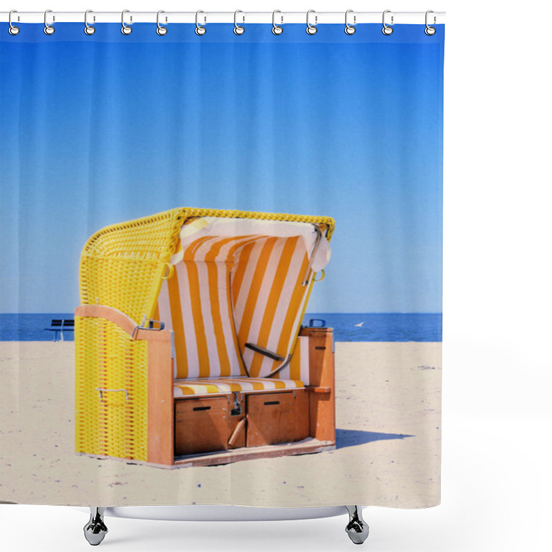 Personality  Scenic View Of Dunes, Selective Focus Shower Curtains