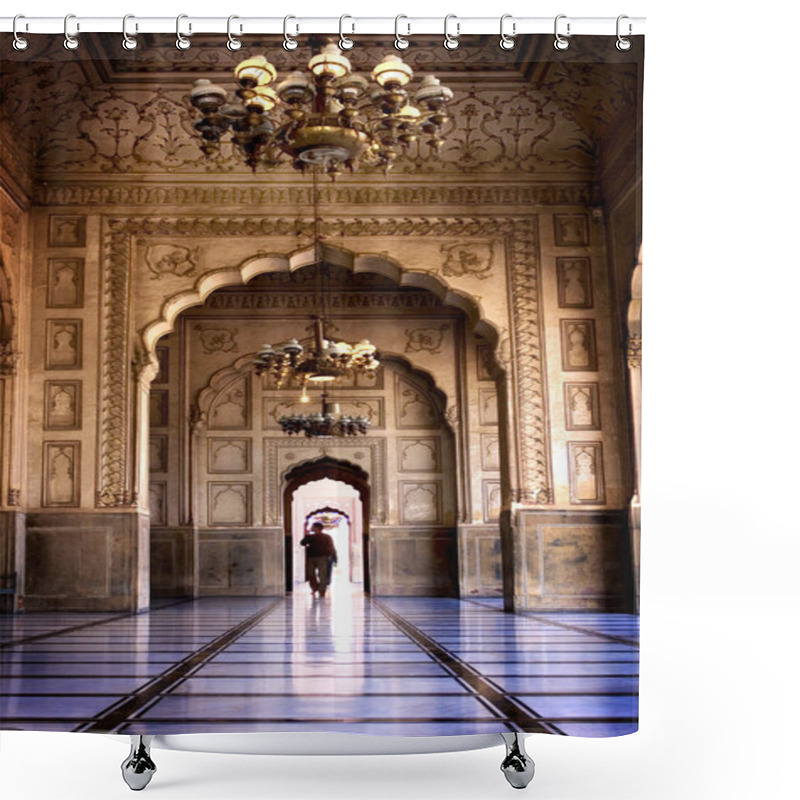 Personality  Archway In Badshai Mosque, Lahore, Pakistan Shower Curtains