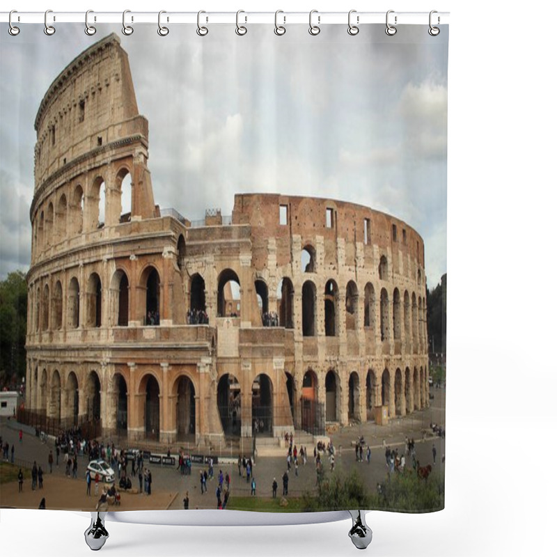 Personality  Ancient Colosseum View, Rome, Italy Shower Curtains