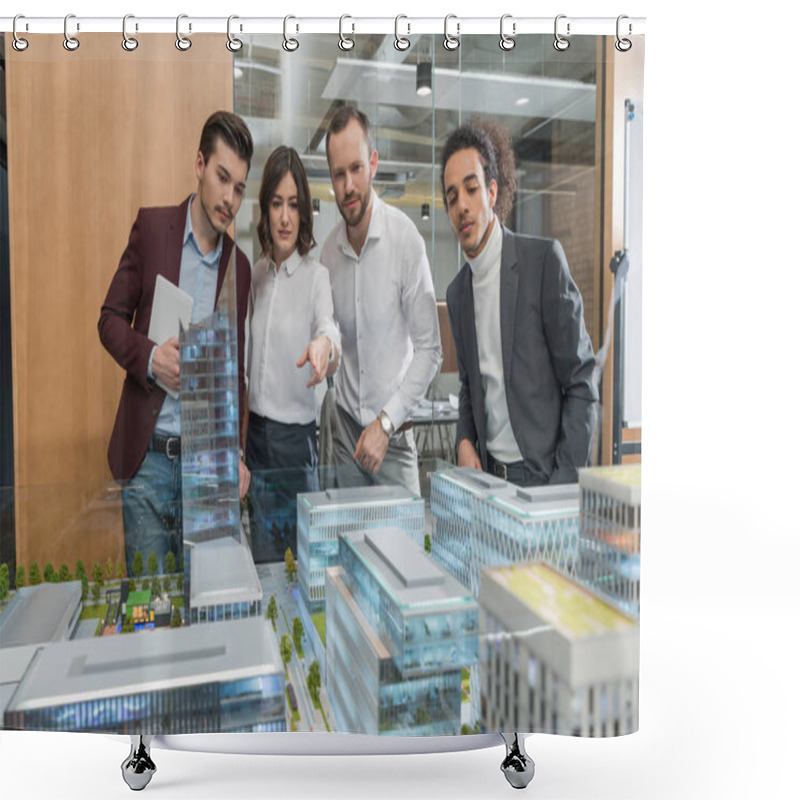 Personality  Corporate Shower Curtains