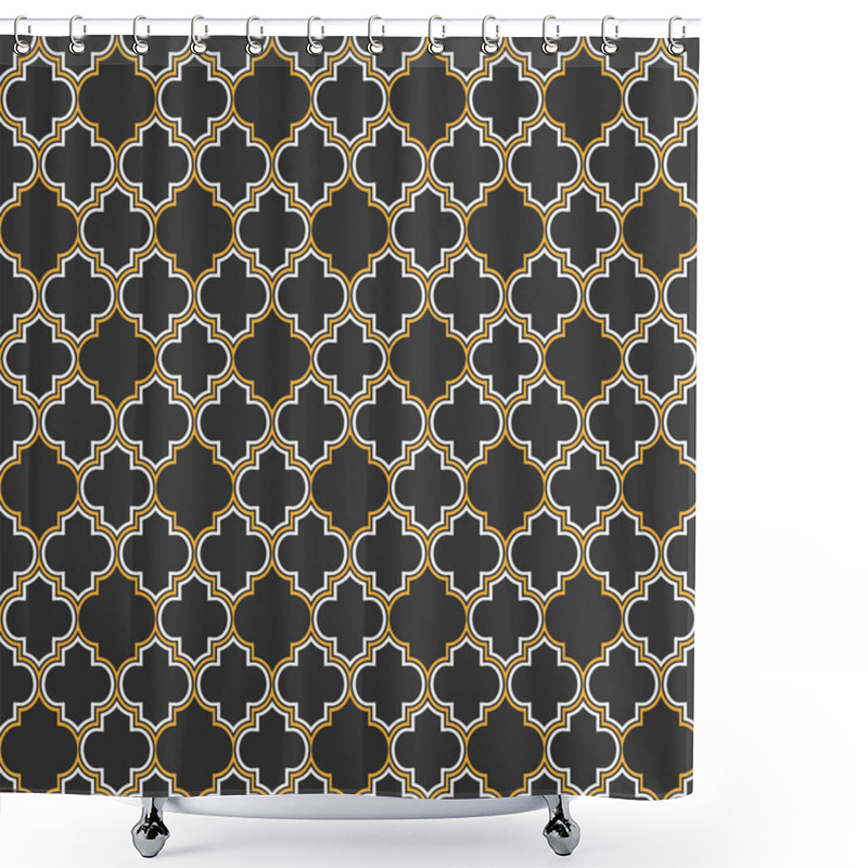 Personality  Arabic Seamless Pattern Shower Curtains