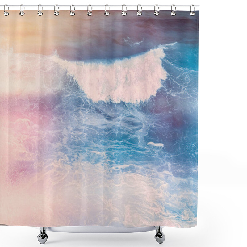 Personality  Dreamy Ocean Coast In Summer Shower Curtains