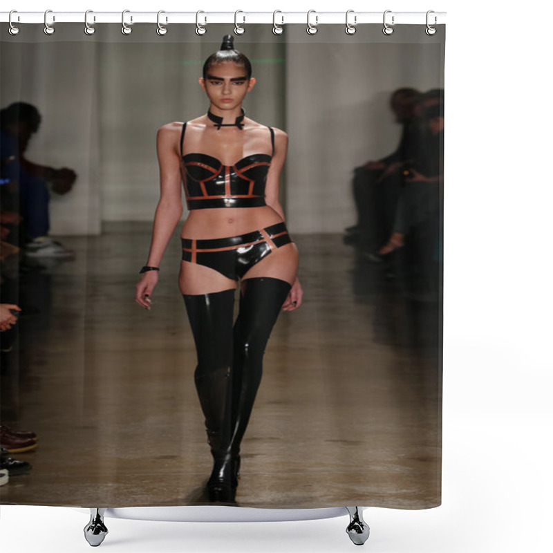 Personality  Chromat AW15: Mindware Fashion Show Shower Curtains