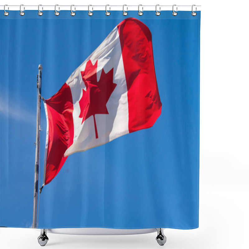 Personality  Canadian Flag Shower Curtains