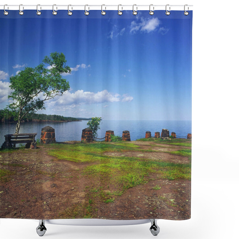 Personality  North Shore Of Lake Superior ~ Minnesota Shower Curtains