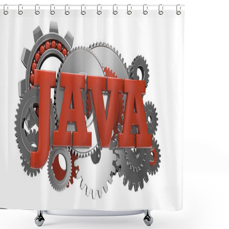 Personality  Java Shower Curtains