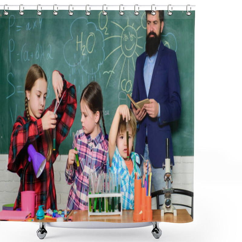 Personality  Elementary School Clubs List And Themes. School Club Education. Chemistry Themed Club. Topic Of Our Club. Group Interaction And Communication. Promote Scientific Interests. Practical Knowledge Shower Curtains