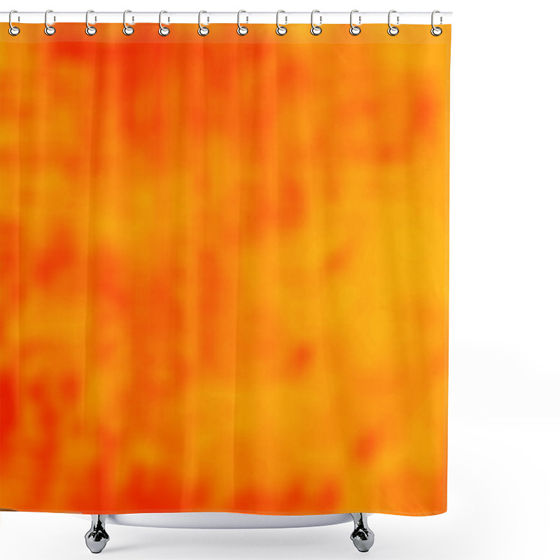 Personality  Grunge Orange  Background Shower Curtains