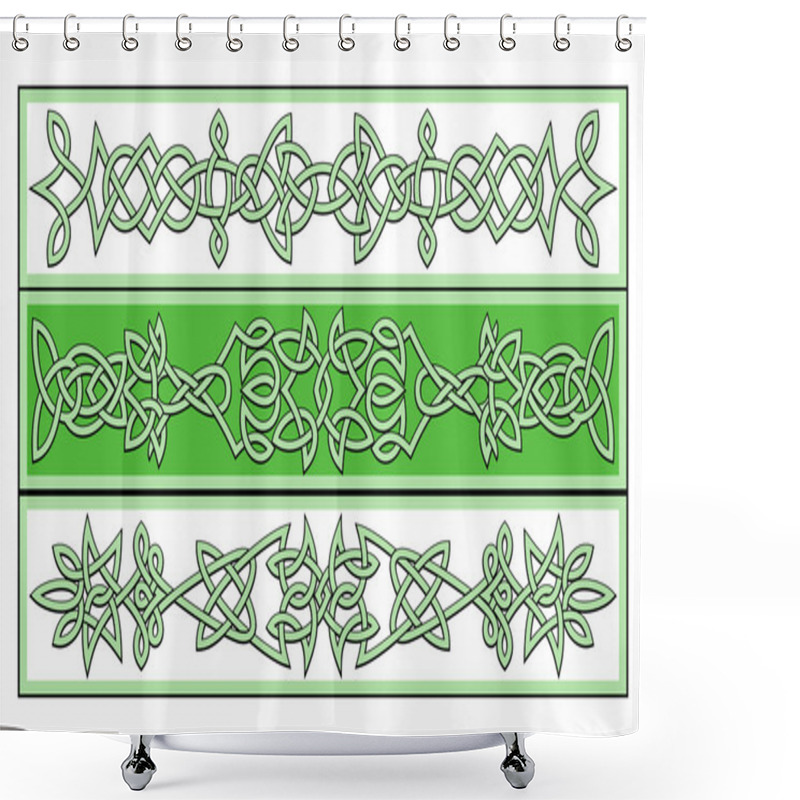 Personality  Celtic Ornaments Shower Curtains