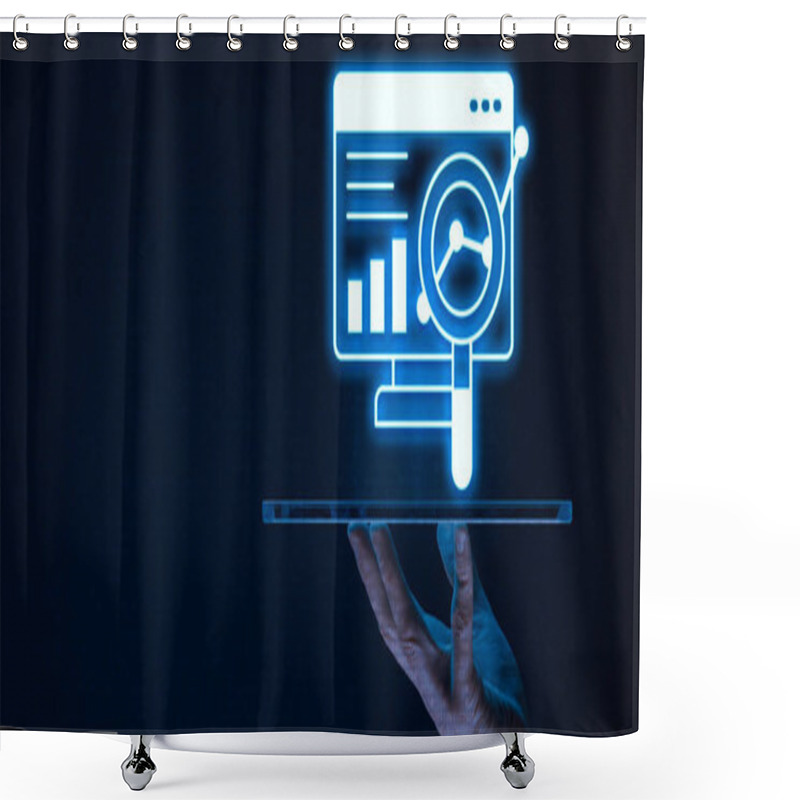 Personality  Data Analysis Is The Systematic Examination Of Data To Draw Meaningful Conclusions, Identify Trends, And Support Decision-making Shower Curtains