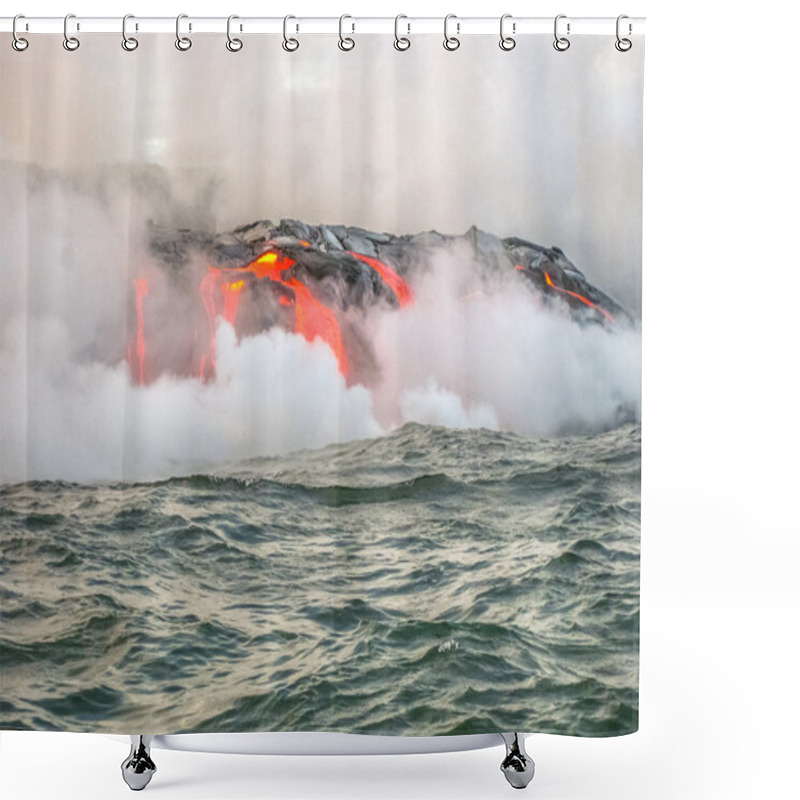 Personality  Hawaii Volcanoes National Park Shower Curtains