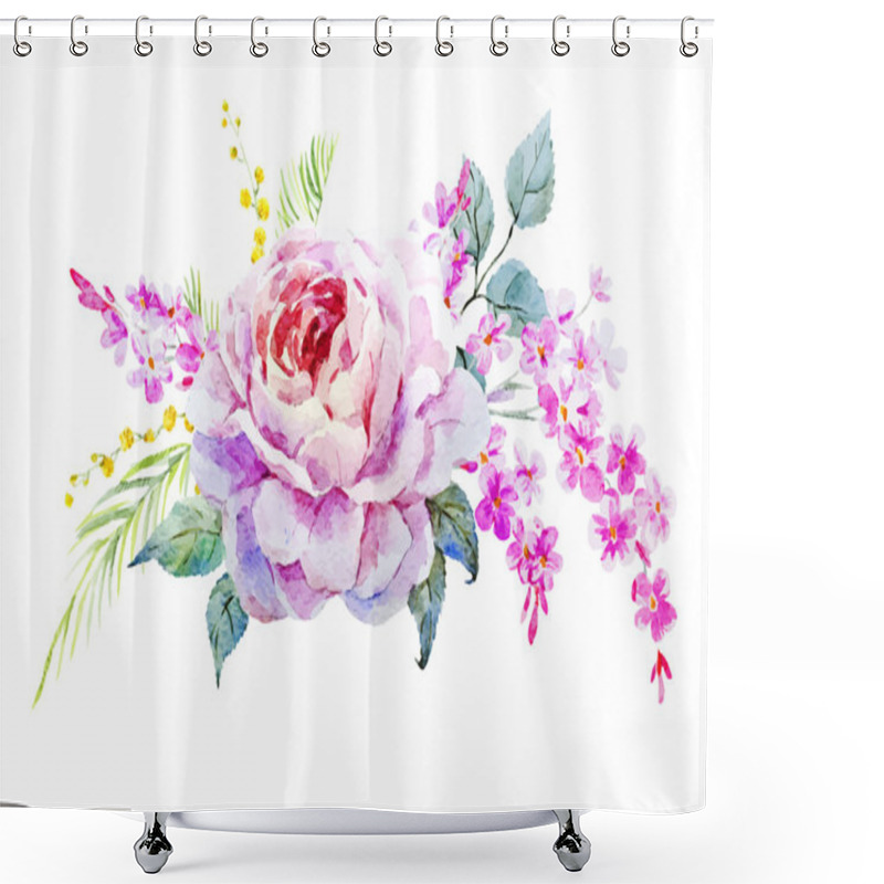 Personality  Nice Roses Shower Curtains