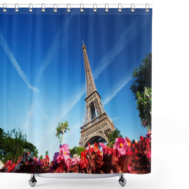 Personality  Eiffel Tower, Paris, France Shower Curtains