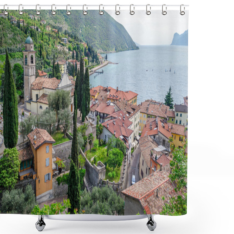 Personality  Lake Garda, Town Of Torbole (Trentino, Italy) Shower Curtains