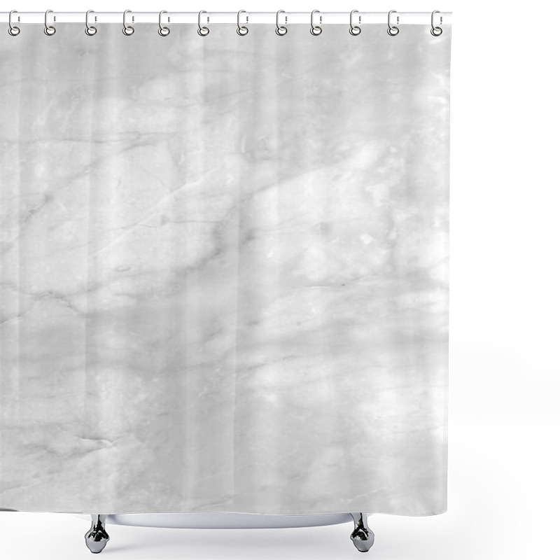 Personality  White Marble Texture (High Resolution) Shower Curtains