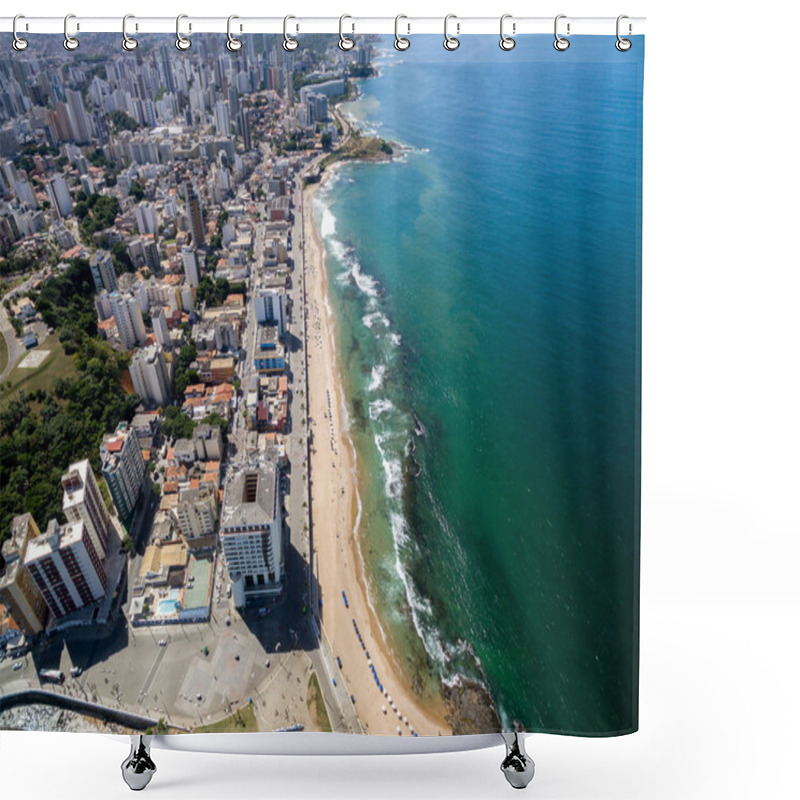 Personality   Porto Da Barra Beach, Bahia Shower Curtains