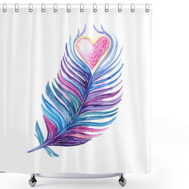 Personality  Ethnic Tribal Feather Shower Curtains