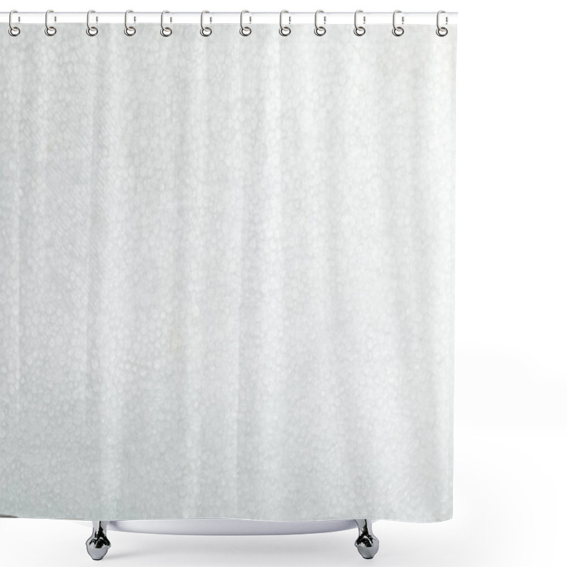 Personality  Grey And White Textured Background With Pattern  Shower Curtains