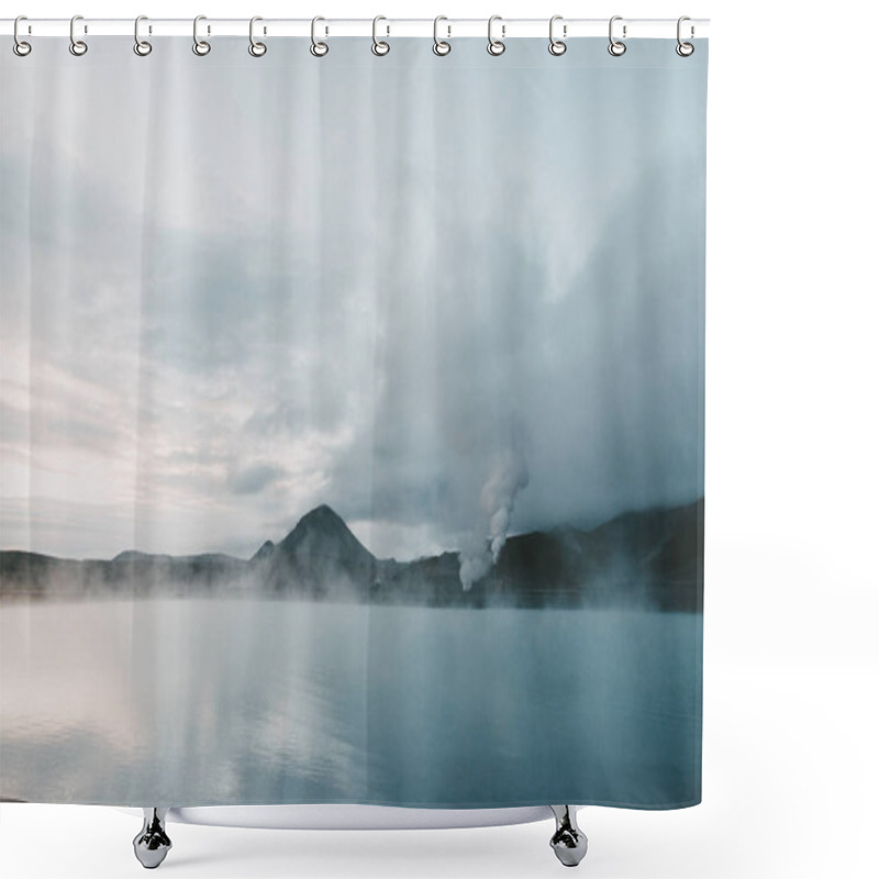 Personality  Hot Springs Shower Curtains