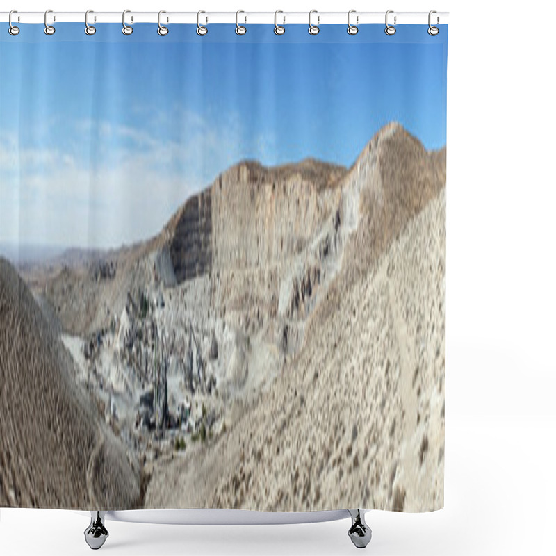 Personality  Big Quarry Shower Curtains