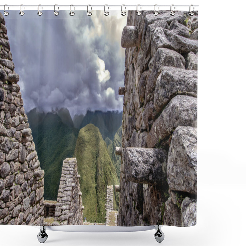 Personality  Inca City Machu Picchu (Peru) Shower Curtains