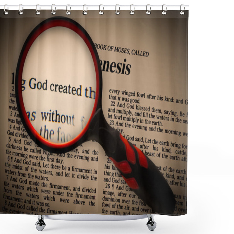 Personality  Genesis 1v1 Shower Curtains