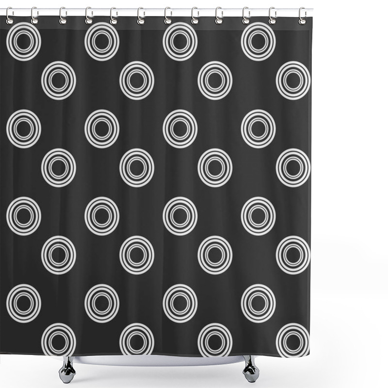 Personality  Seamless Texture Background In Cool Gray Tones Shower Curtains