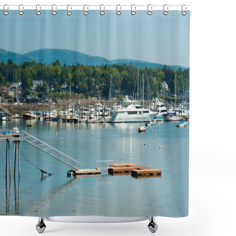 Personality  Coastal Town Of Belfast, Maine Shower Curtains