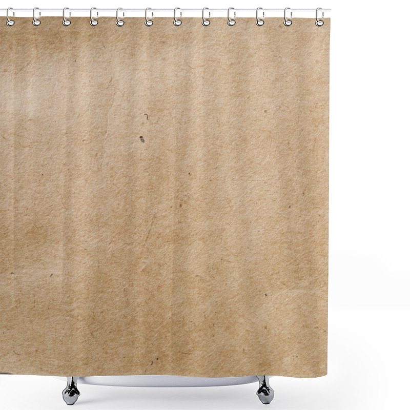 Personality  Brown Paper Texture Shower Curtains