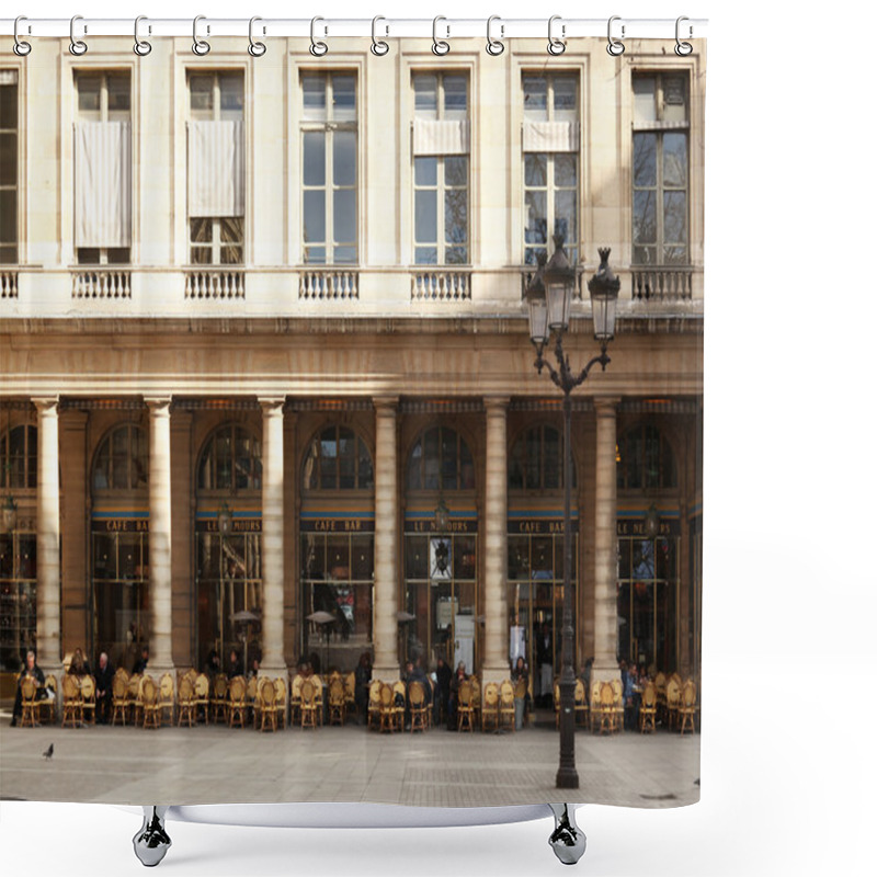 Personality  Parisian Cafe Shower Curtains