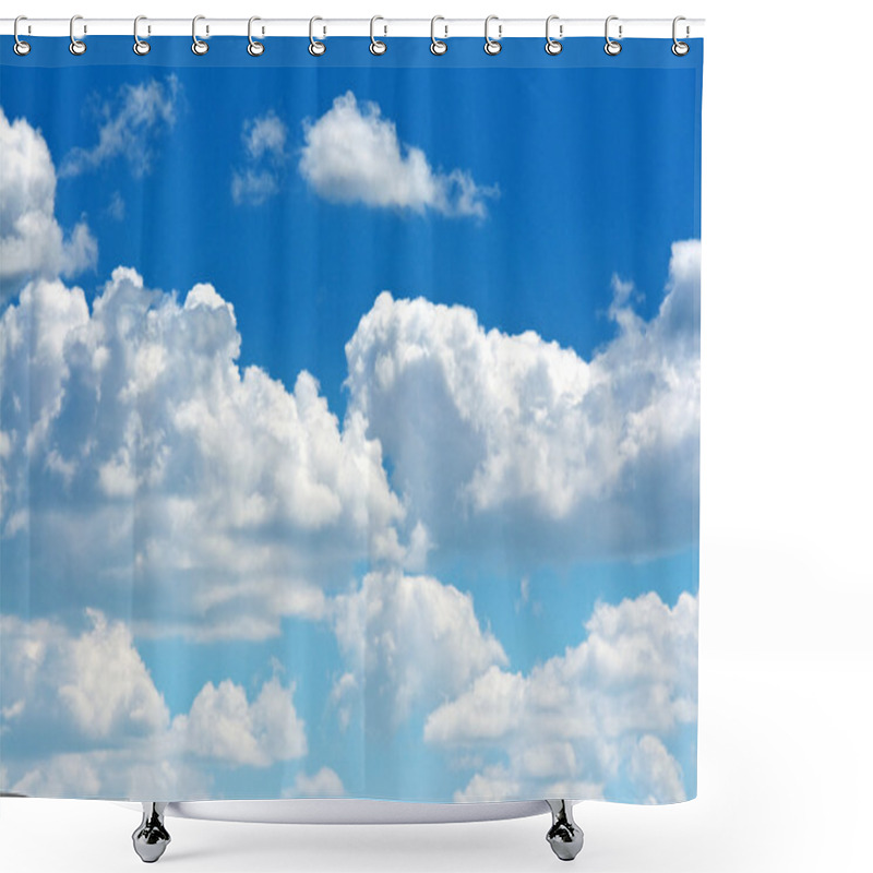 Personality  Cumulus Cloud Shower Curtains