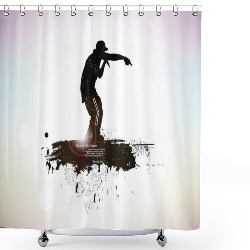 Personality  Raper Shower Curtains