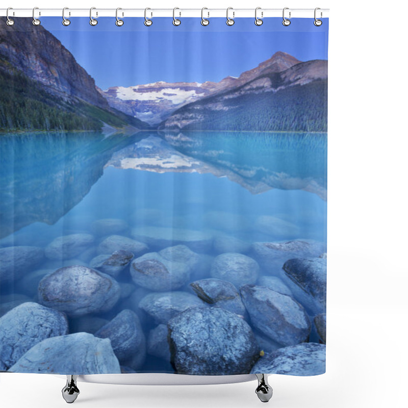 Personality  Lake Louise, Banff National Park, Canada At Dawn Shower Curtains