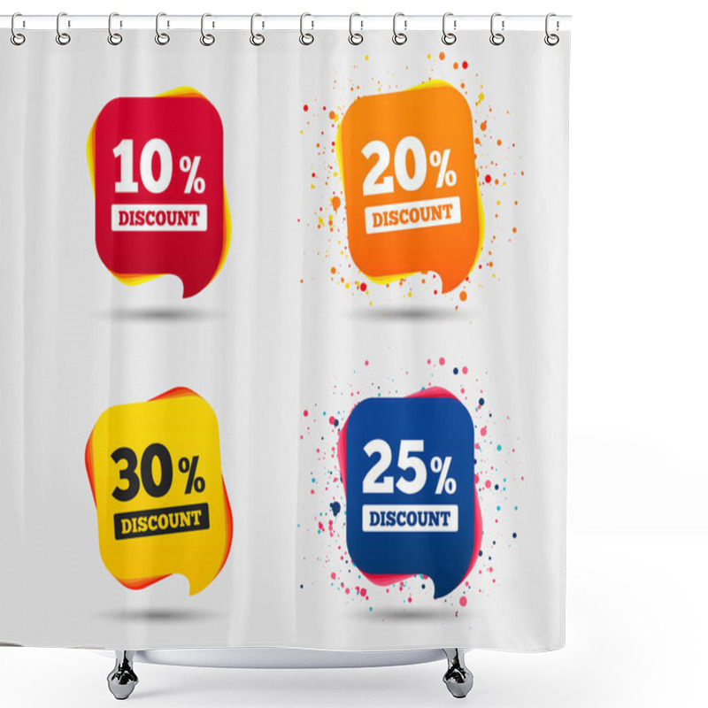 Personality  Sale Discount Icons Shower Curtains