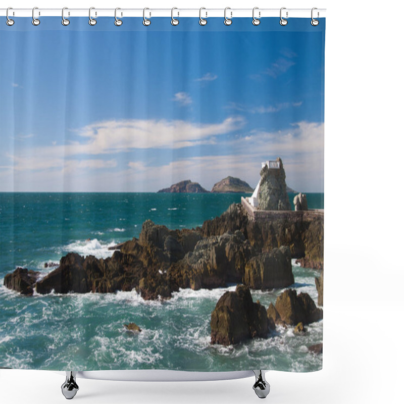 Personality  Lookout At Mazatlan Beach Shower Curtains