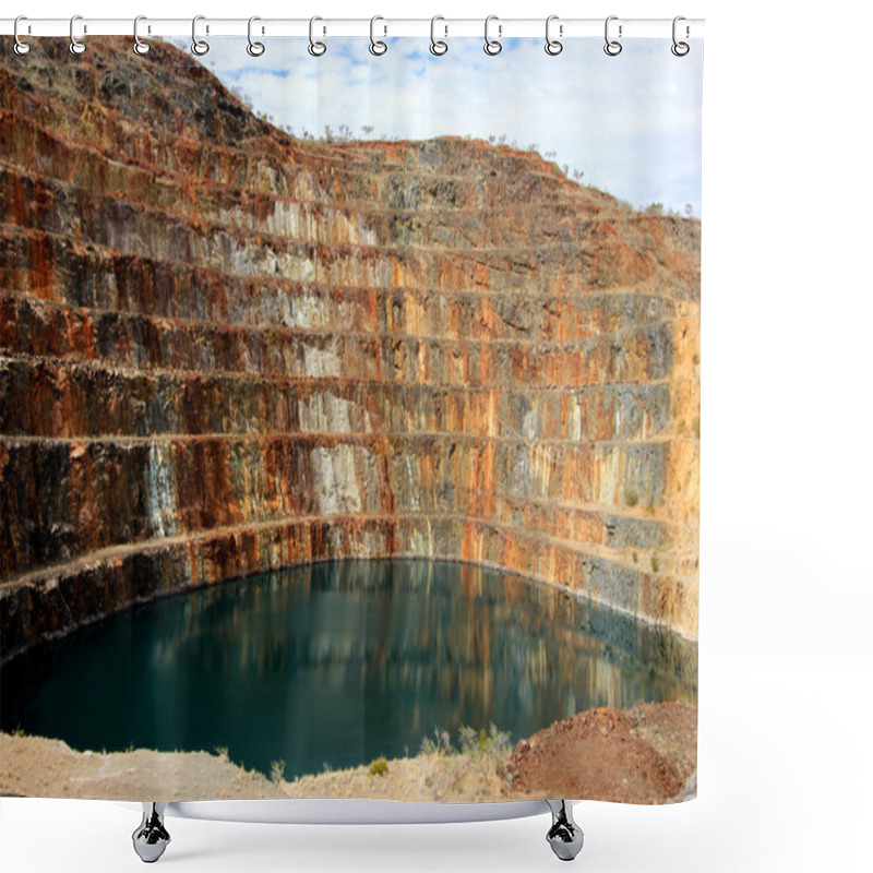 Personality  Uranium Mine Shower Curtains