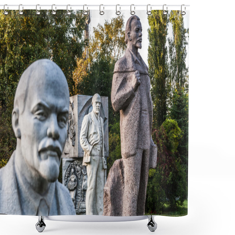 Personality  Lenin In A Stone Shower Curtains