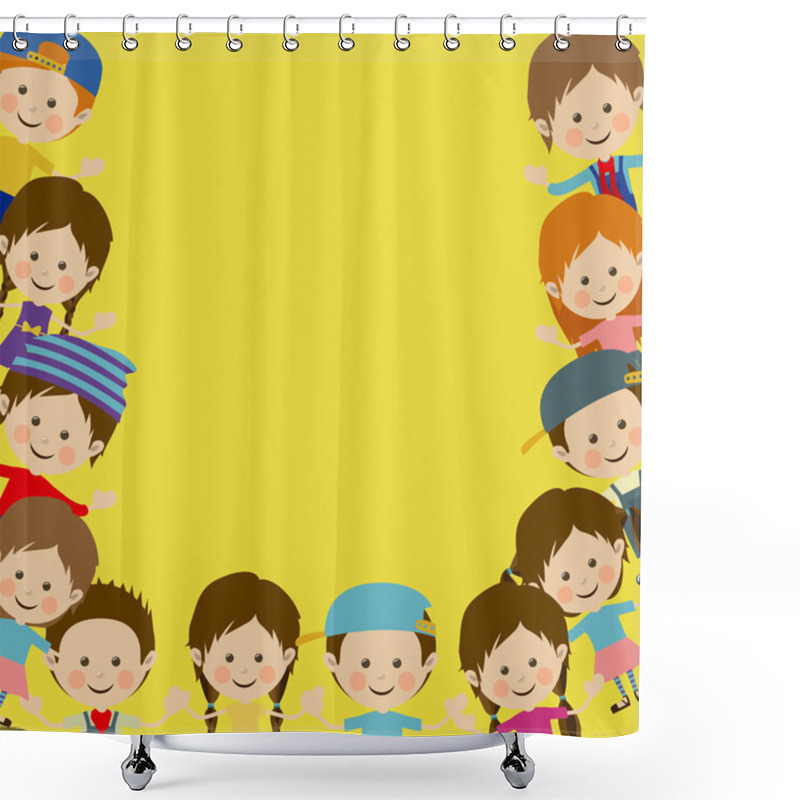 Personality  Children Design Shower Curtains