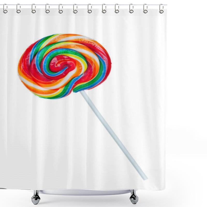 Personality  Spiral Lollipop Shower Curtains