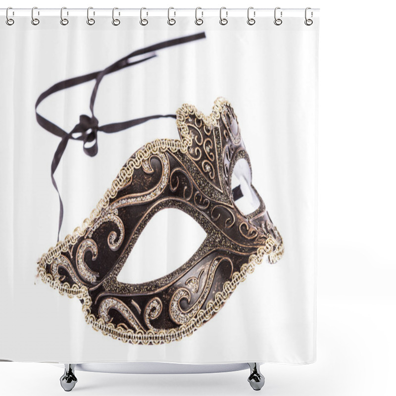 Personality  Venetian Carnival Mask Shower Curtains