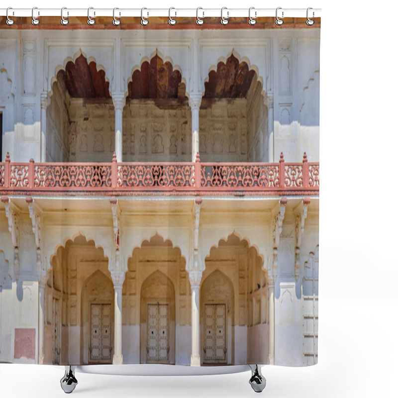 Personality  Diwan-i-Khas (Hall Of Private Audiences) Pavilion In Agra Fort In Agra, Uttar Pradesh, India Shower Curtains