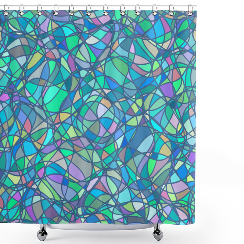 Personality  Abstract Seamless Pattern. Shower Curtains