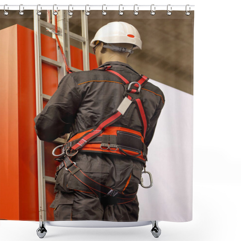 Personality  Safety Harness Shower Curtains