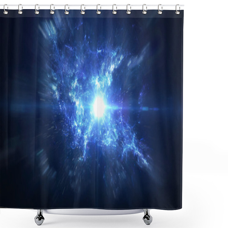 Personality  Universe Scene With Planets, Stars And Galaxies In Outer Space Showing The Beauty Of Space Exploration. Elements Furnished By NASA Shower Curtains