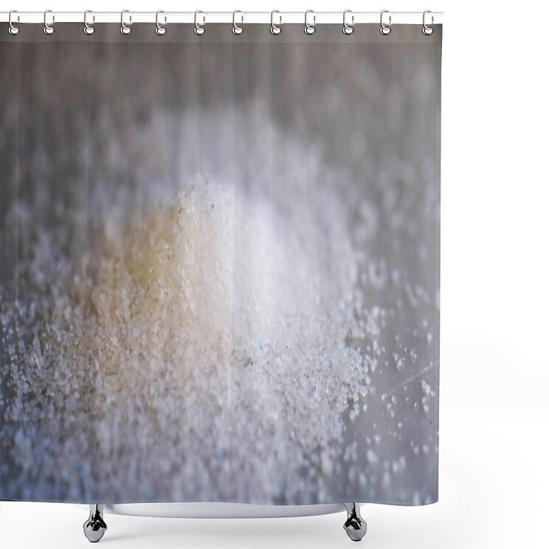 Personality  Citric Acid Substances In Close Up Shower Curtains