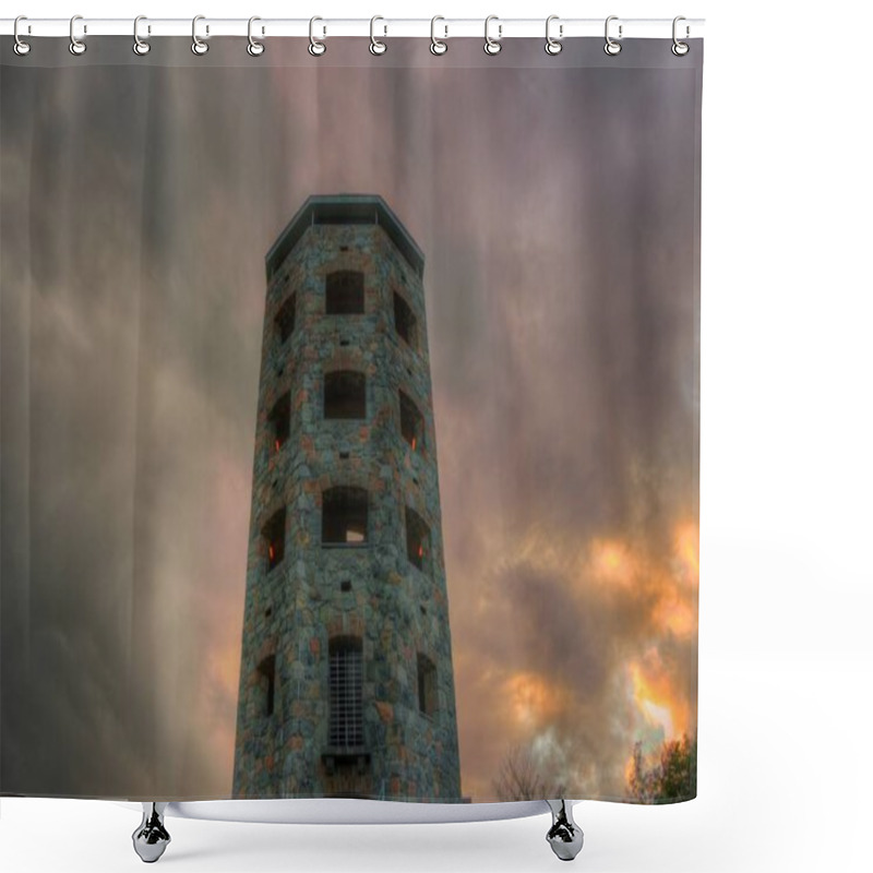 Personality  Enger Tower Is A Tourist Destination And Scenic View In Duluth, Minnesota Shower Curtains